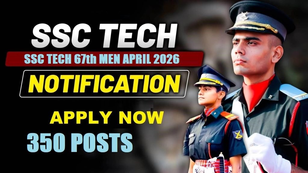 Indian Army SSC Technical 67th Men Recruitment 2026