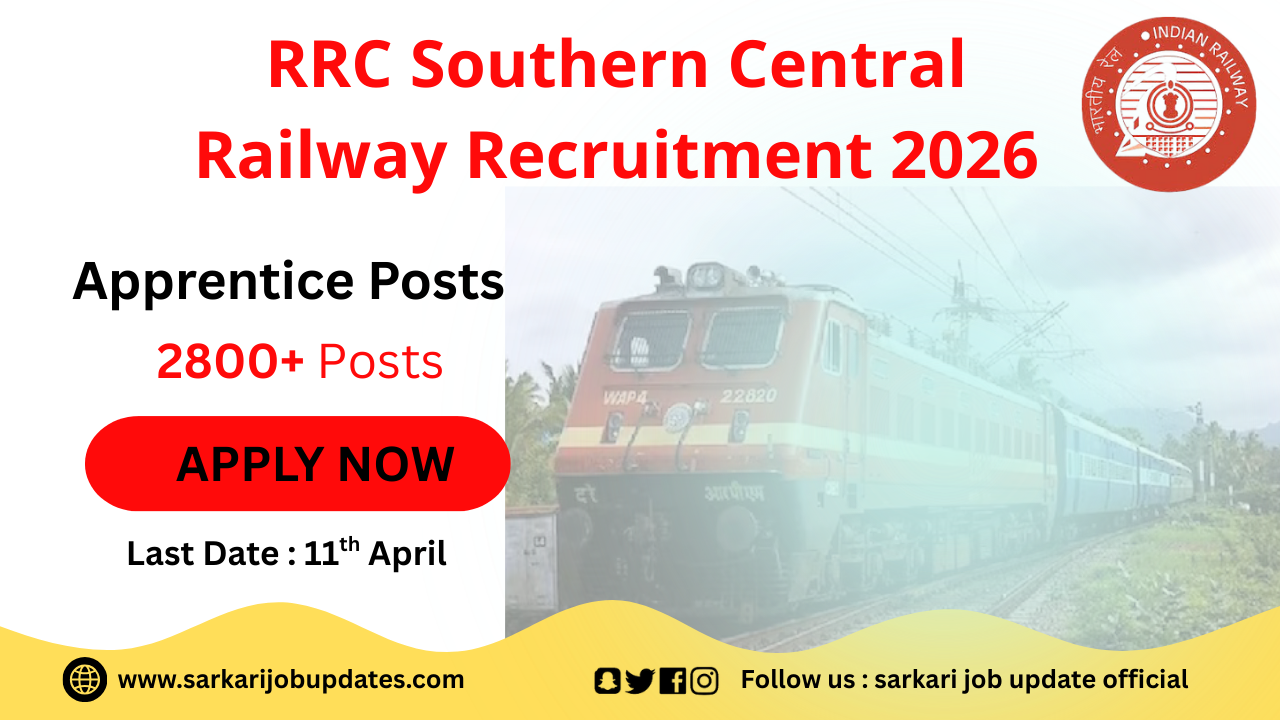 South Central Railway Apprentice Recruitment 2026 - Apply Online for 2801 Act Apprentice Posts